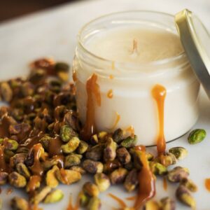Φυστίκι Αιγίνης με καραμέλα